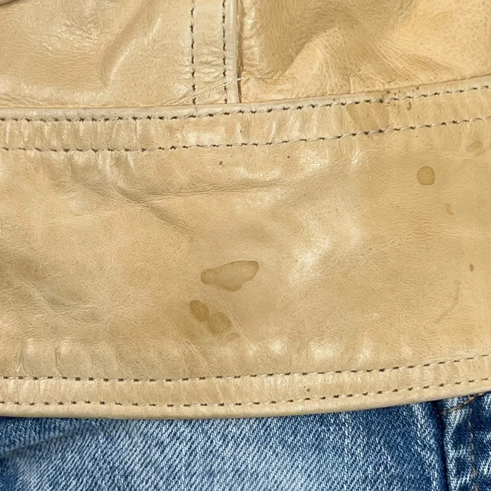 ROBERTO KLEIN Lambskin Leather Jacket‎ Small